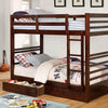 California IV Dark Walnut Twin/Twin Bunk Bed image