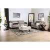 Harlech Gray Ottoman