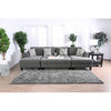 Lowry Gray Sectional w/ Ottoman