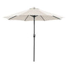 Soli 9' Outdoor Umbrella w/ Auto Tilt + 21" Round Base image