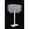 RENA Table Lamp, Hanging Crystal