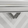 Emmeline 4 & 5 Piece Queen Bedroom Set Gray & White