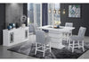 MONACO WHITE RECTANGULAR BAR TABLE + MONACO BS image