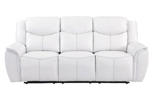 U5987 BLANCHE WHITE POWER RECLINING SOFA image