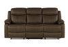 U6026 DARK BROWN 5 RECLINING SOFA image