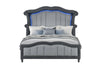 VANNA DARK GREY QUEEN BED image