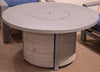 Half Moon Beach Outdoor Fire Pit Table