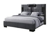 Oscar Dark Grey 8 Bed No Wood Trim