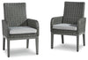 Elite Park Arm Chair with Cushion (Set of 2)