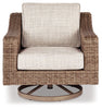 Beachcroft Outdoor Swivel Lounge with Cushion