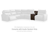 ModZ Power Reclining Sectional with Audio Consoles