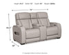 Boyington Power Reclining Loveseat with Console