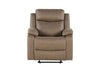 U6026 Brown Glider Recliner