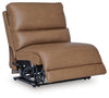 DeepWakes Reclining Sectional with Storage Console