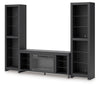 Cayberry Entertainment Center with Electric Fireplace