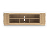 Camdill 80" TV Stand with Electric Fireplace