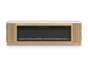 Camdill 80" TV Stand with Electric Fireplace