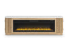 Camdill 80" TV Stand with Electric Fireplace