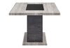 D8030 Dining Table with Storage Drawers and Storage Door