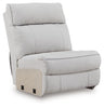Social Pointe Reclining Sectional with Storage Consoles