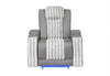 U8000 Power Recliner with Power Headrest and LED