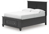 Lanolee Panel Storage Bed