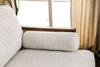 ALESUND Loveseat, Beige/Light Oak, Natural & Brown