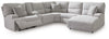 Acklen Place Power Reclining Sectional with Chaise