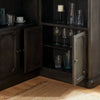Voltaire Gray Curio Cabinet