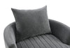 Hoople Channel Tufted Swivel Chair