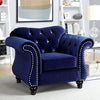 Jolanda Chair Blue & Grey