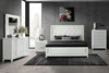 Alina White Bed Group with LED, Cooler, Speaker and USB