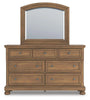 Feddinger Dresser and Mirror