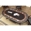 MELINA Brown Cherry Game Table