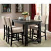Sania 5 Piece Counter Ht Table Set