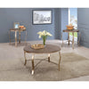 Wicklow 3 Pc. Table Set, Champagne