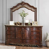 Menodora Brown Cherry Dresser image