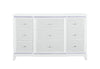 Alina White Dresser with LED