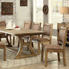 GIANNA Rustic Pine 96" Dining Table