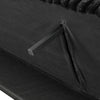 Villeneuve Futon Sofa Bed Black, Pink, & Grey
