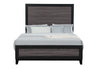 Lisbon Grey/Black Bed Group
