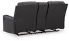 Mackmenville Reclining Loveseat with Console