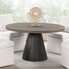 Broager 5 Pc Dining Table Set (Light Gray Caster Chairs)