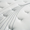 AFTON White/Gray 12" Euro Box Pocket Coil, Full