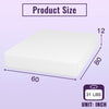 Nasturtium 12" Queen Bamboo Charcoal Infused Memory Foam