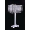 RENA Table Lamp, Hanging Crystal