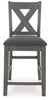 Caitbrook Counter Height Dining Table and Bar Stools (Set of 7)
