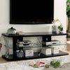 Ernst Black/Clear 60" TV Stand