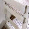 Arlette Twin/Twin Bunk Bed Brown, Black, Gray, & White