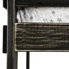 Arlette Twin/Twin Bunk Bed Brown, Black, Gray, & White